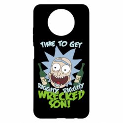 Чехол для Xiaomi Redmi Note 9 5G/Redmi Note 9T Time to get riggity wrecked son - PrintSalon