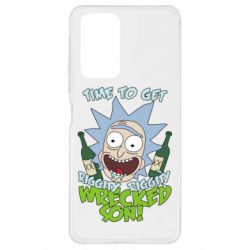 Чехол для Xiaomi Redmi Note 10 Pro Time to get riggity wrecked son - PrintSalon