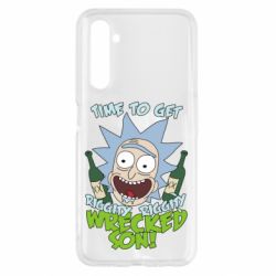 Чехол для Realme 6 Time to get riggity wrecked son - PrintSalon