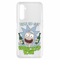 Чехол для Realme 6 Pro Time to get riggity wrecked son - PrintSalon