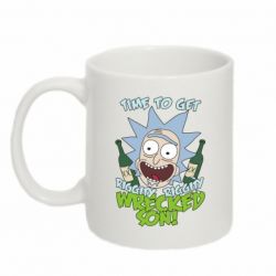 Чашка 320ml Time to get riggity wrecked son