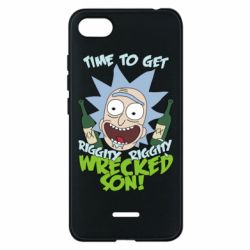 Чехол для Xiaomi Redmi 6A Time to get riggity wrecked son - PrintSalon