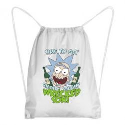 Рюкзак-мешок Time to get riggity wrecked son - PrintSalon