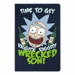 Блокнот с принто Time to get riggity wrecked son - PrintSalon