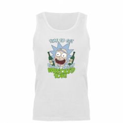 Мужская майка Time to get riggity wrecked son - PrintSalon