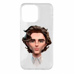 Чехол для iPhone 14 Pro Max Timothée Chalamet - PrintSalon