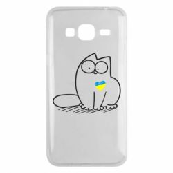 Чехол для Samsung J3 2016 Типовий український кіт - PrintSalon