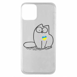 Чехол для iPhone 11 Типовий український кіт - PrintSalon