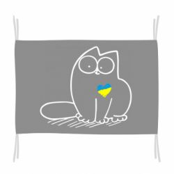 Флаг Типовий український кіт - PrintSalon