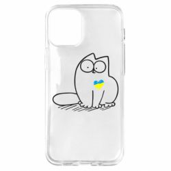 Чехол для iPhone 12 mini Типовий український кіт - PrintSalon