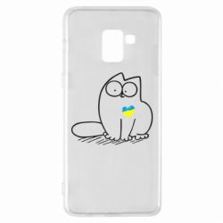 Чехол для Samsung A8+ 2018 Типовий український кіт - PrintSalon