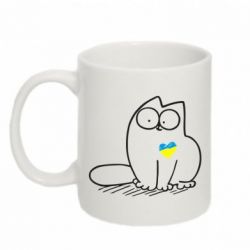 Чашка 320ml Типовий український кіт - PrintSalon