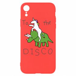 Чехол для iPhone XR To the disco - PrintSalon