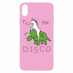 Чехол для iPhone Xs Max To the disco - PrintSalon