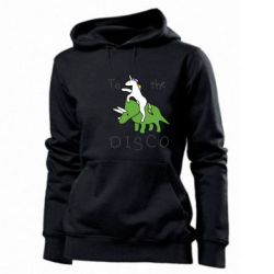 Женское худи To the disco - PrintSalon