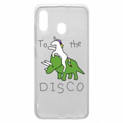 Чехол для Samsung A20 To the disco - PrintSalon