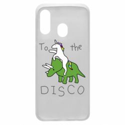 Чехол для Samsung A40 To the disco - PrintSalon