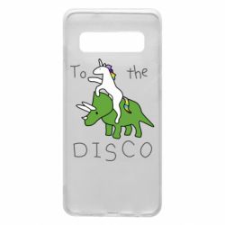 Чехол для Samsung S10 To the disco - PrintSalon