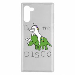 Чехол для Samsung Note 10 To the disco - PrintSalon