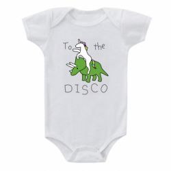Детский бодик To the disco - PrintSalon