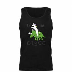 Мужская майка To the disco - PrintSalon