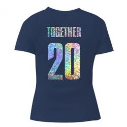 Женская футболка Together голограмма - PrintSalon