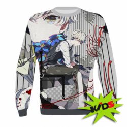 Дитячий 3D світшот Tokyo ghoul Kaneki Ken - PrintSalon