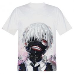 Чоловіча футболка 3D Tokyo Ghoul Ken Kaneki - PrintSalon