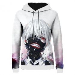 Жіноче 3D худі Tokyo Ghoul Ken Kaneki-PrintSalon Жіноче 3D худі Tokyo Ghoul Ken Kaneki