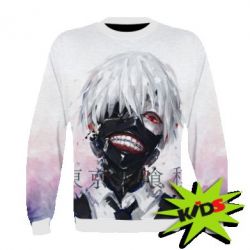 Дитячий 3D світшот Tokyo Ghoul Ken Kaneki - PrintSalon