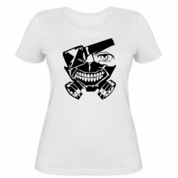 Женская футболка Tokyo Ghoul mask - PrintSalon