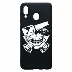 Чехол для Samsung A20 Tokyo Ghoul mask - PrintSalon