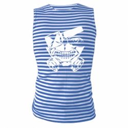 Майка-тельняшка Tokyo Ghoul mask - PrintSalon