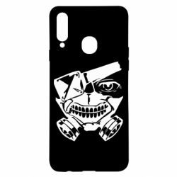 Чехол для Samsung A20s Tokyo Ghoul mask - PrintSalon