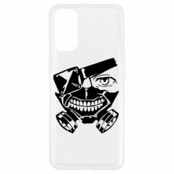 Чехол для Oppo Reno 4 Tokyo Ghoul mask - PrintSalon