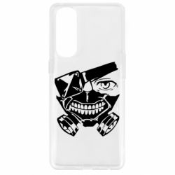 Чехол для Oppo Reno 4 Pro Tokyo Ghoul mask - PrintSalon