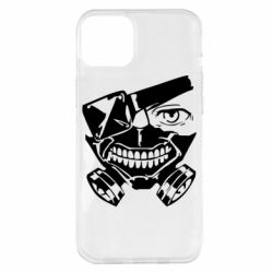 Чехол для iPhone 14 Plus Tokyo Ghoul mask - PrintSalon