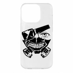 Чехол для iPhone 14 Pro Tokyo Ghoul mask - PrintSalon