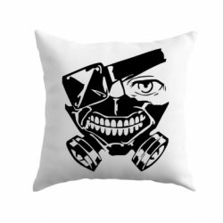 Подушка Tokyo Ghoul mask - PrintSalon