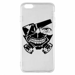Чехол для iPhone 6 Plus/6S Plus Tokyo Ghoul mask - PrintSalon