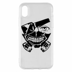 Чехол для iPhone X/Xs Tokyo Ghoul mask - PrintSalon
