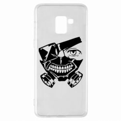 Чехол для Samsung A8+ 2018 Tokyo Ghoul mask - PrintSalon