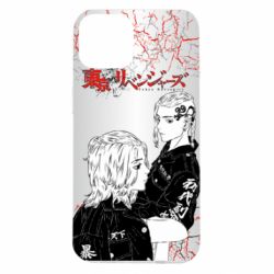 Чохол для iPhone 14 Tokyo Revengers Mikey And Draken - PrintSalon