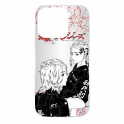 Чохол для iPhone 14 Pro Tokyo Revengers Mikey And Draken - PrintSalon