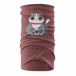 Бандана Товстий котик з великими очима