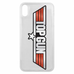 Чохол для iPhone Xs Max Top Gun Logo - PrintSalon