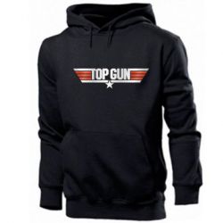 Чоловічі худі Top Gun Logo - PrintSalon