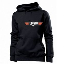 Худі жіноче Top Gun Logo - PrintSalon