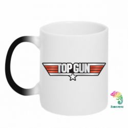 Чашка-хамелеон Top Gun Logo - PrintSalon