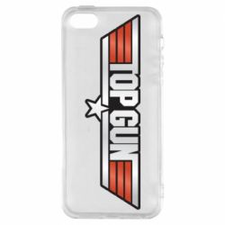 Чохол для iphone 5/5S/SE Top Gun Logo - PrintSalon